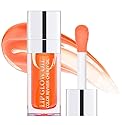Fovcos Hydrating Lip Glow Oil, Moisturizing Lip Glow Oil, Lip Plumper Gloss, Transparent Lip Gloss, Lip Oil, Plumping Lip Oil, Lip Balm, Tinted Lip