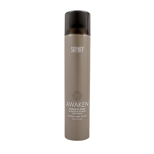 SURFACE Hair Awaken Finishing Spray, Thicken, Rejuvenate And Revitalize With A Firm Hold, Vegan And Paraben Free, 10 Fl. Oz.