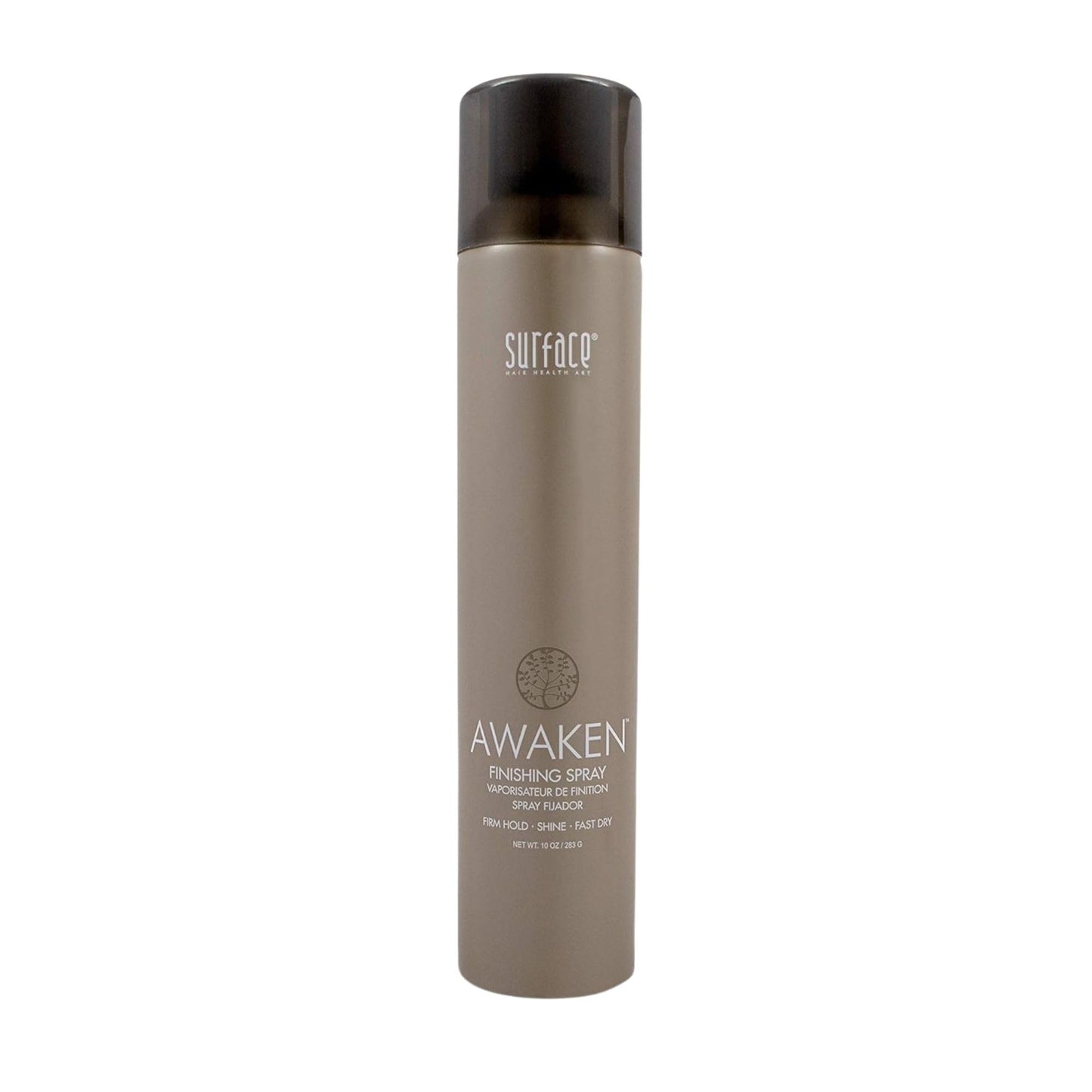 SURFACE Hair Awaken Finishing Spray, Thicken, Rejuvenate And Revitalize With A Firm Hold, Vegan And Paraben Free, 10 Fl. Oz.