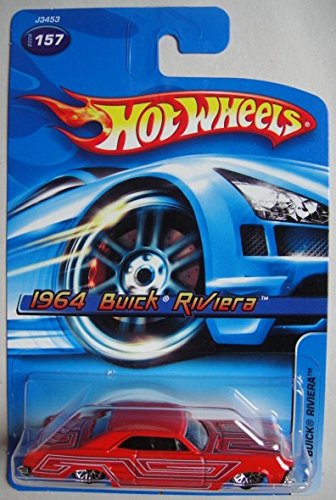 Hot Wheels RED 1964 Buick Riviera #157