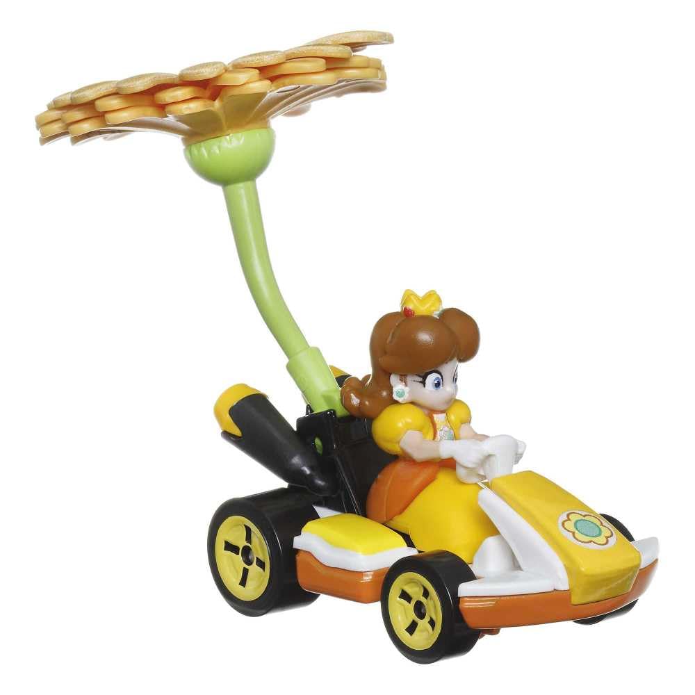 Hot Wheels Princess DasiyStandard Kart with Flower Glider