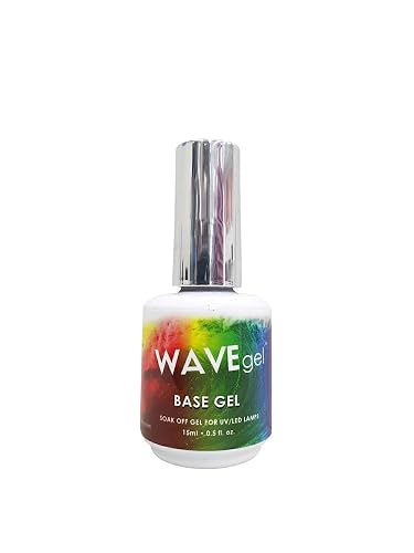 Wave Gel Soak Off Gel For UV/LED Lamps Base Gel 0.5 oz Beauty & Personal Care WAVE gel