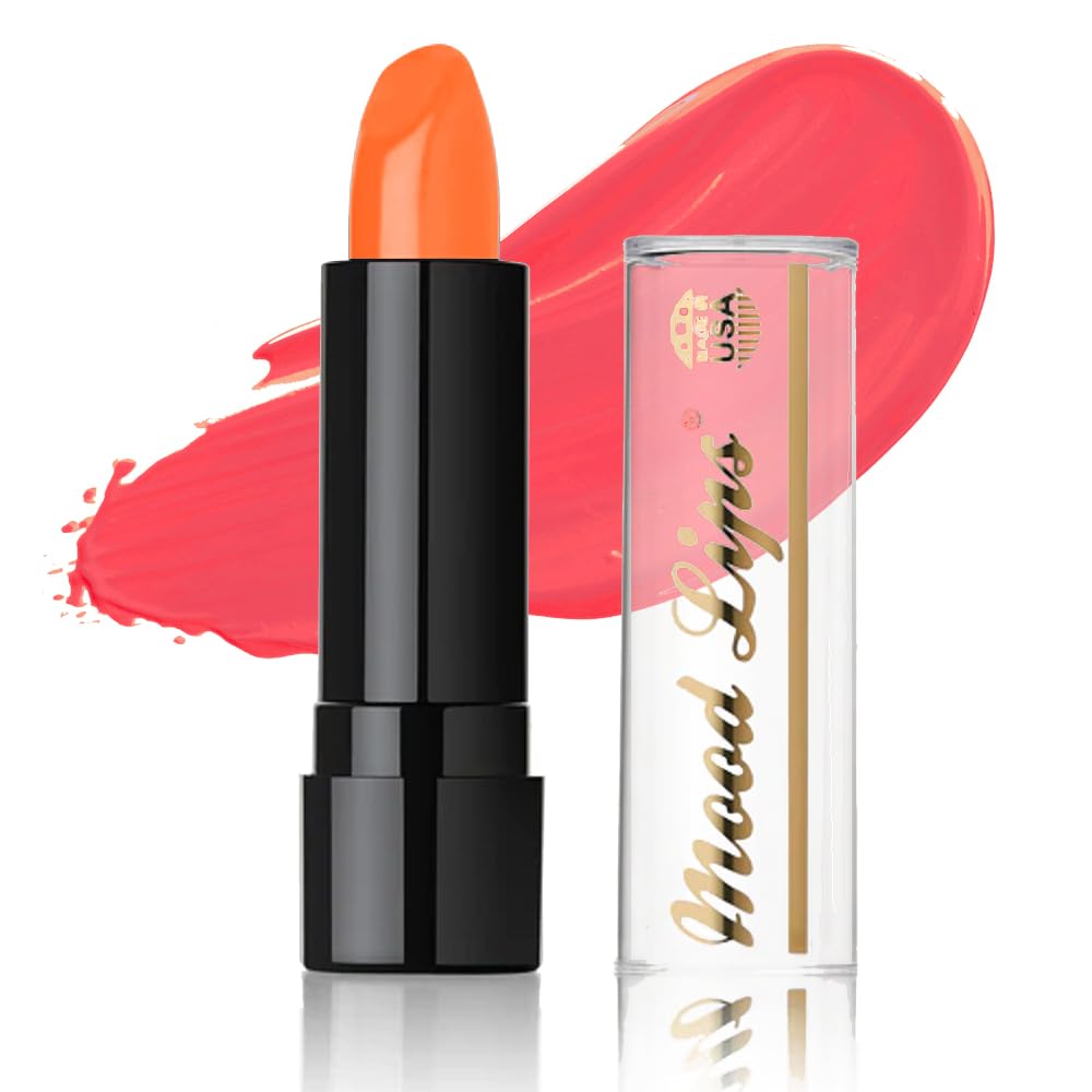 Mood Lips Color Changing Lipstick | Long Lasting Lip Stain Effect | 12 Hour Wear | Magic pH Tint | Aloe Vera Hydrating & Moisturizing | Made in USA |