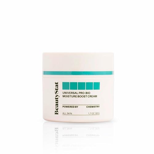 BeautyStat Probiotic 24HR Moisture Boost Cream - Made in the USA - Daily Moisturizer Face Cream with Probiotics, Ceramides, Hyaluronic Acid