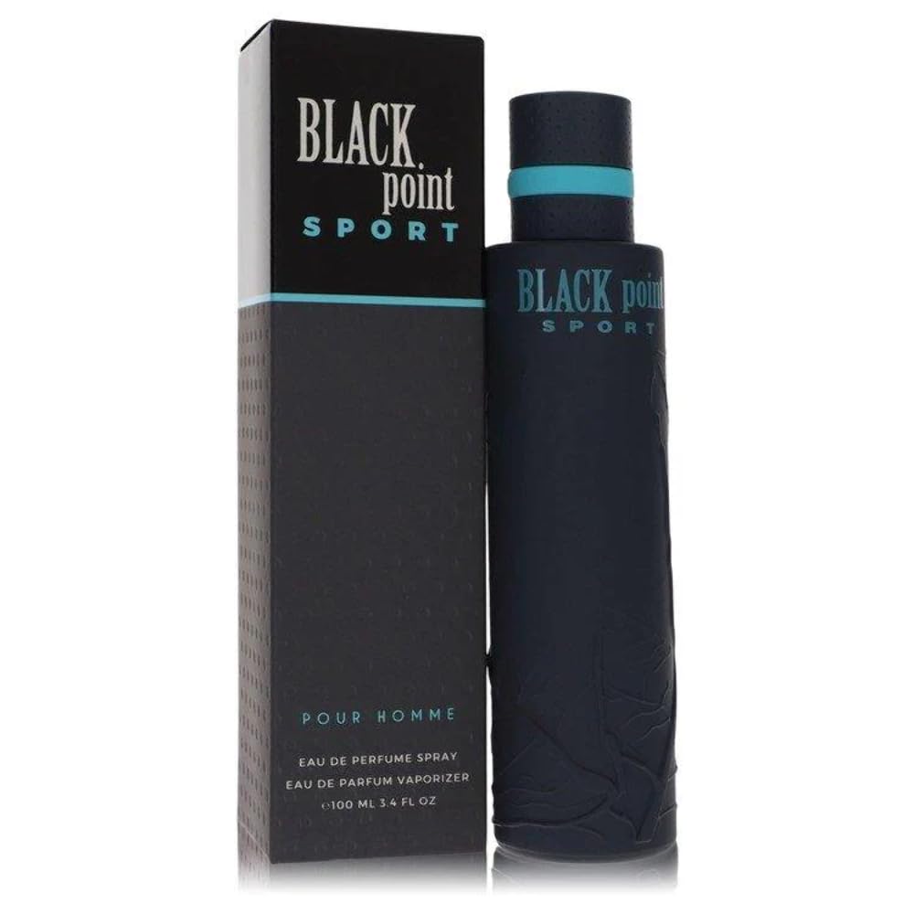 Yzy Black Point Sport Eau de Parfum Spray for Men, 3.4 Ounce