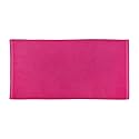 Heavy Weight Jumbo Size Dobby Hem Velour Beach Towel (Pink)