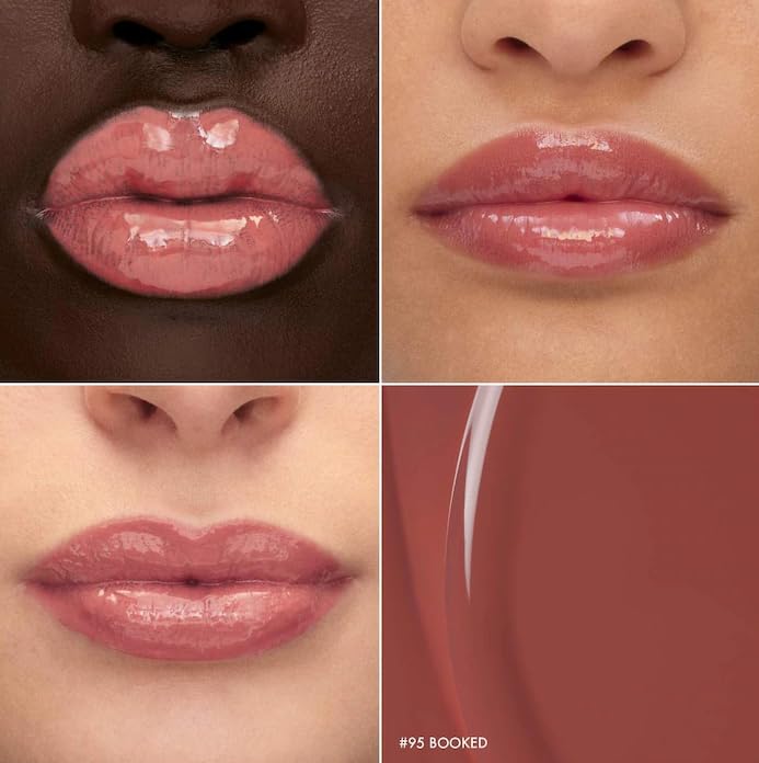 SEPHORA Collection Glossed Lip Gloss - 95 Booked (rosy brown) 0.16 oz / 5 mL