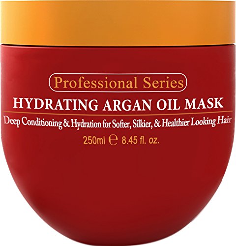 Arvazallia Hydrating Argan Oil Hair Mask and Deep Conditioner for Dry or Damaged Hair (8.45 oz Jar) Beauty and Personal Care Arvazallia Default Title