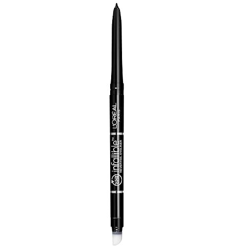 L'Oreal Paris Makeup Infallible Never Fail Original Mechanical Pencil Eyeliner with Built in Sharpener, Slate, 0.008 oz.