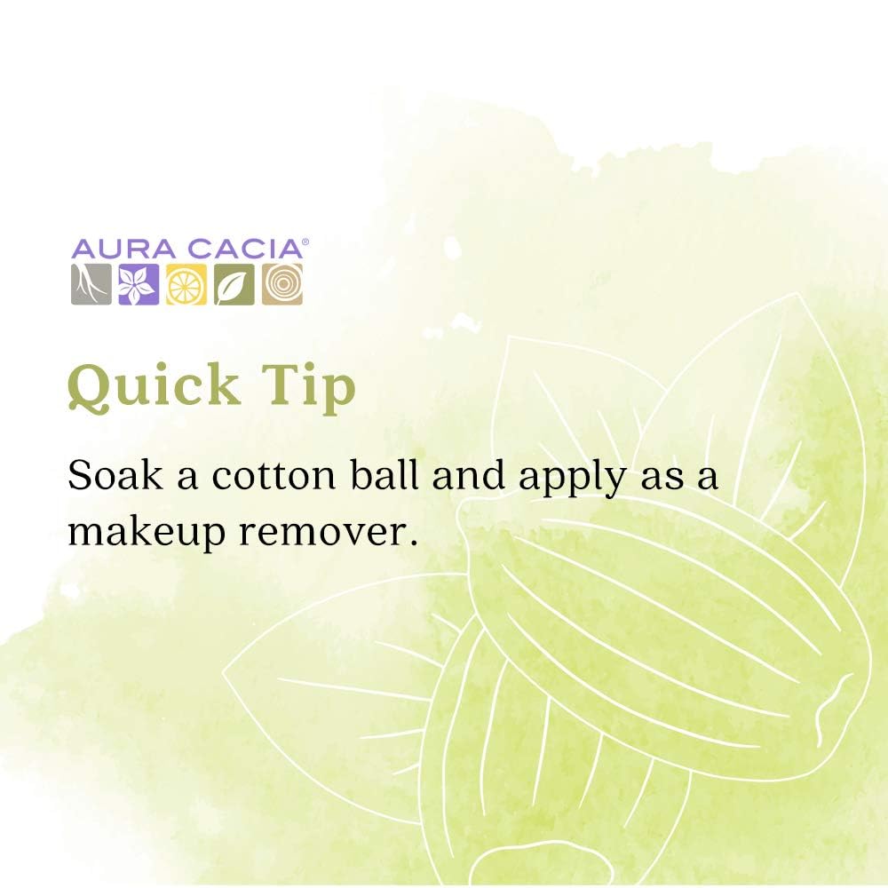 Aura Cacia Organic Skin Care Oil, Balancing Jojoba, 4 Fluid Ounce (Pack of 2)
