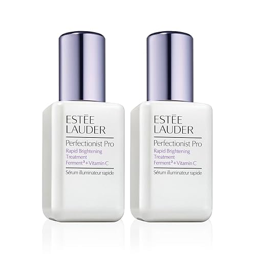 Estée Lauder Perfectionist Pro Rapid Duo Brightening Treatment Face Serum with Ferment3 + Vitamin C | Targets Dark Spots, 3.4 Fl Oz