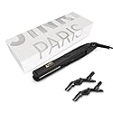3 in 1 Hair Styling Tool: Straightening Brush, Crimper, and Flat Iron | Heated Brush for Smooth, Anti-Frizz Hair | Electric Straightener