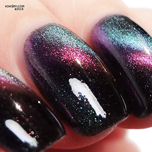 KBShimmer Spaced Out Multichrome Magnetic Nail Polish 0.5 oz Full Sized Bottle