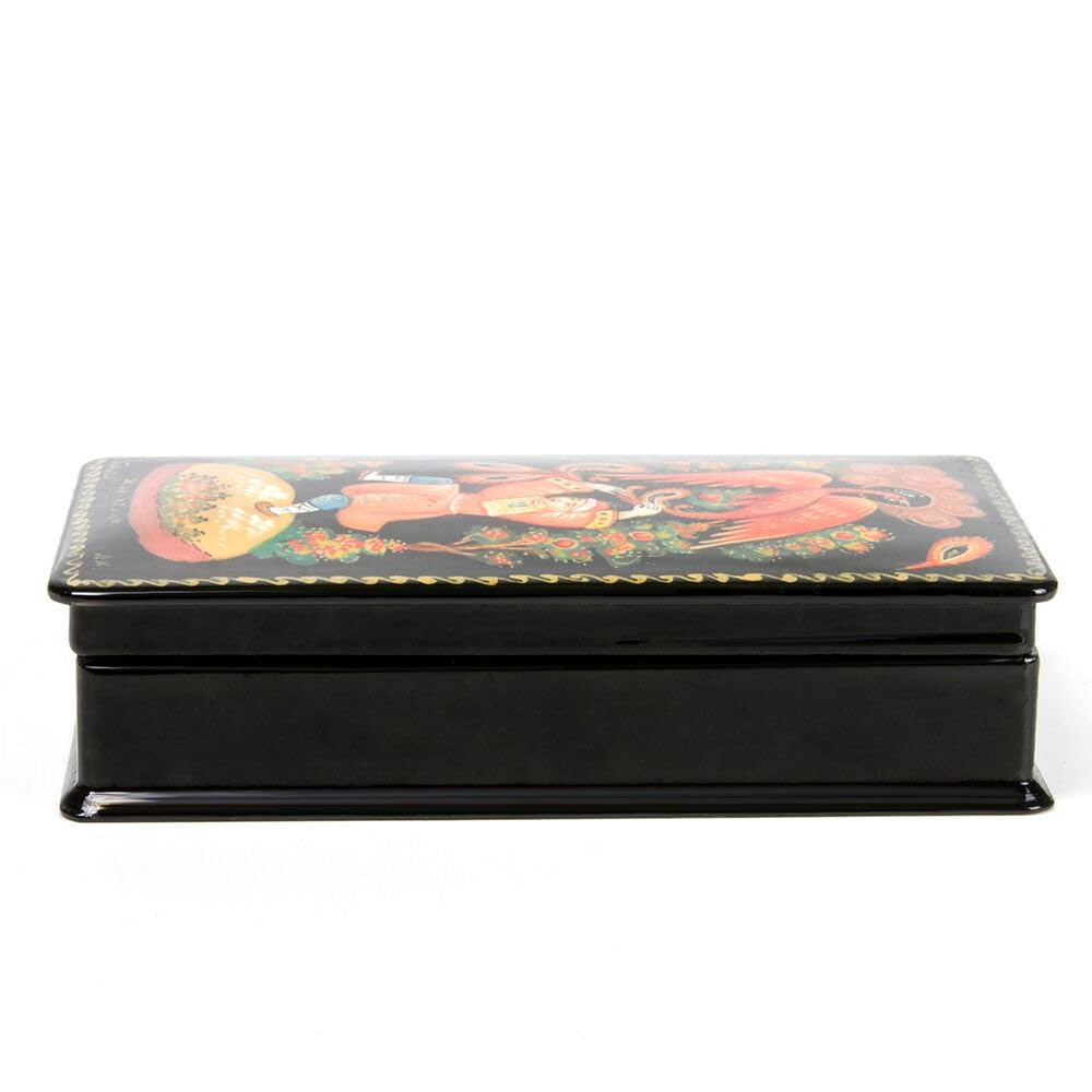STP GOODS Wooden Jewelry Box/Trinket Box, Wooden Jewelry Box, Trinket Holder, Storage Organizer, Treasure Chest, Ring Holder, Earring and Necklace…