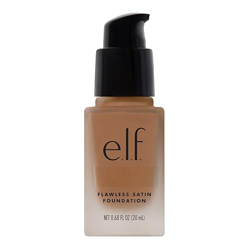 e.l.f. Flawless Finish Foundation, Lightweight, Oil-free formula, Full Coverage, Blends Naturally, Restores Uneven Skin Textures and Tones, Tan