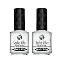 Seche Vite Dry Fast Top Coat for Nail Polish and Manicure, 0.5 oz, 2-pack