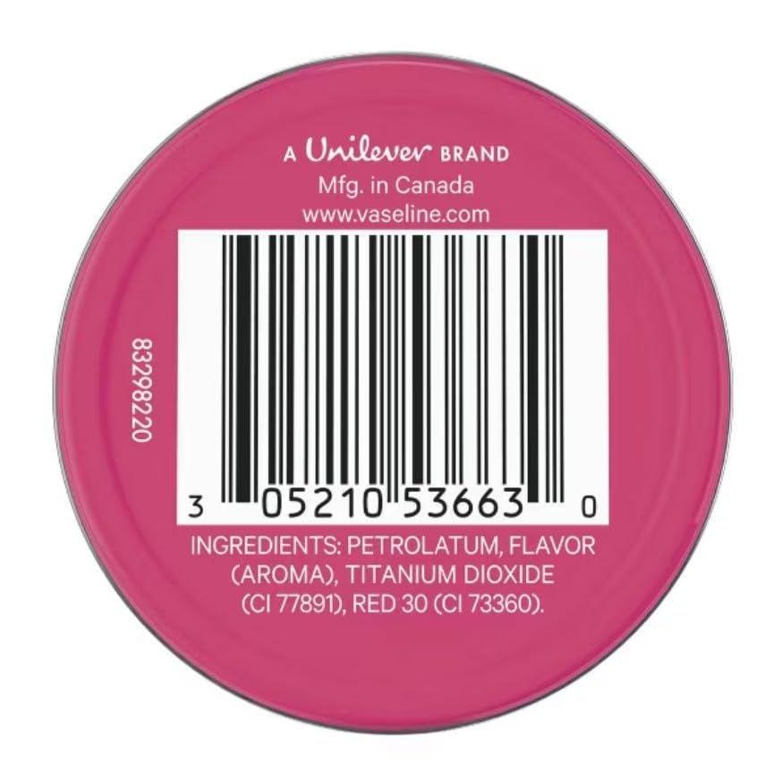 Vaseline Lip Therapy Lip Balm, Rosy Lips 0.6 oz (Pack of 5) Beauty and Personal Care Vaseline