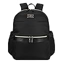 SANDY LISA Laguna Women's Backpack | Travel and Work Laptop Backpack | College and Working Professional | Fits 14" Laptop | Black