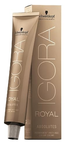 Schwarzkopf Igora Royal Absolute 7-60- Medium Blonde Chocolate Natural Hair Colour/Tint 60ml Tube by Ignora Royal