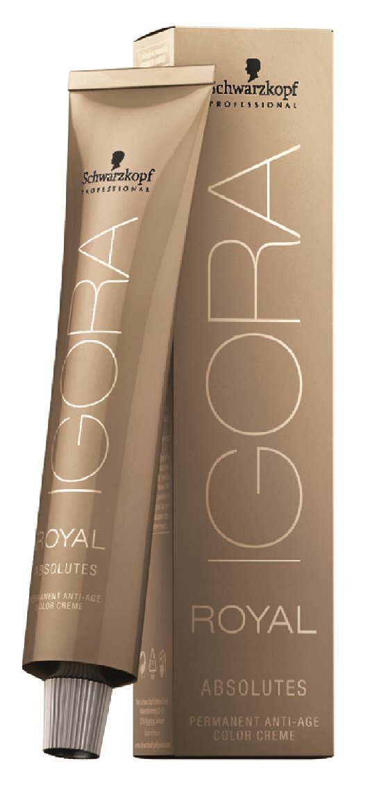 Schwarzkopf Igora Royal Absolute 7-60- Medium Blonde Chocolate Natural Hair Colour/Tint 60ml Tube by Ignora Royal