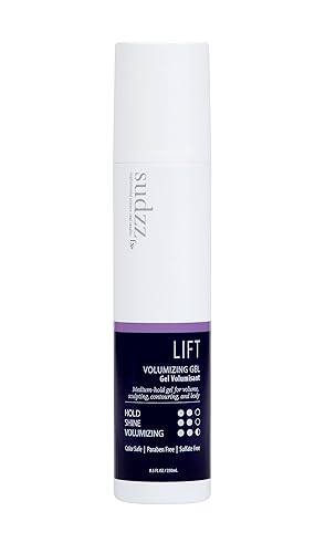 SUDZZFX LIFT Volumizing Gel, 8.5 Fl Oz (Formerly Zephyr) - Spray for Fine Hair Shine & Medium Hold - Thickening Formula for Men & Women