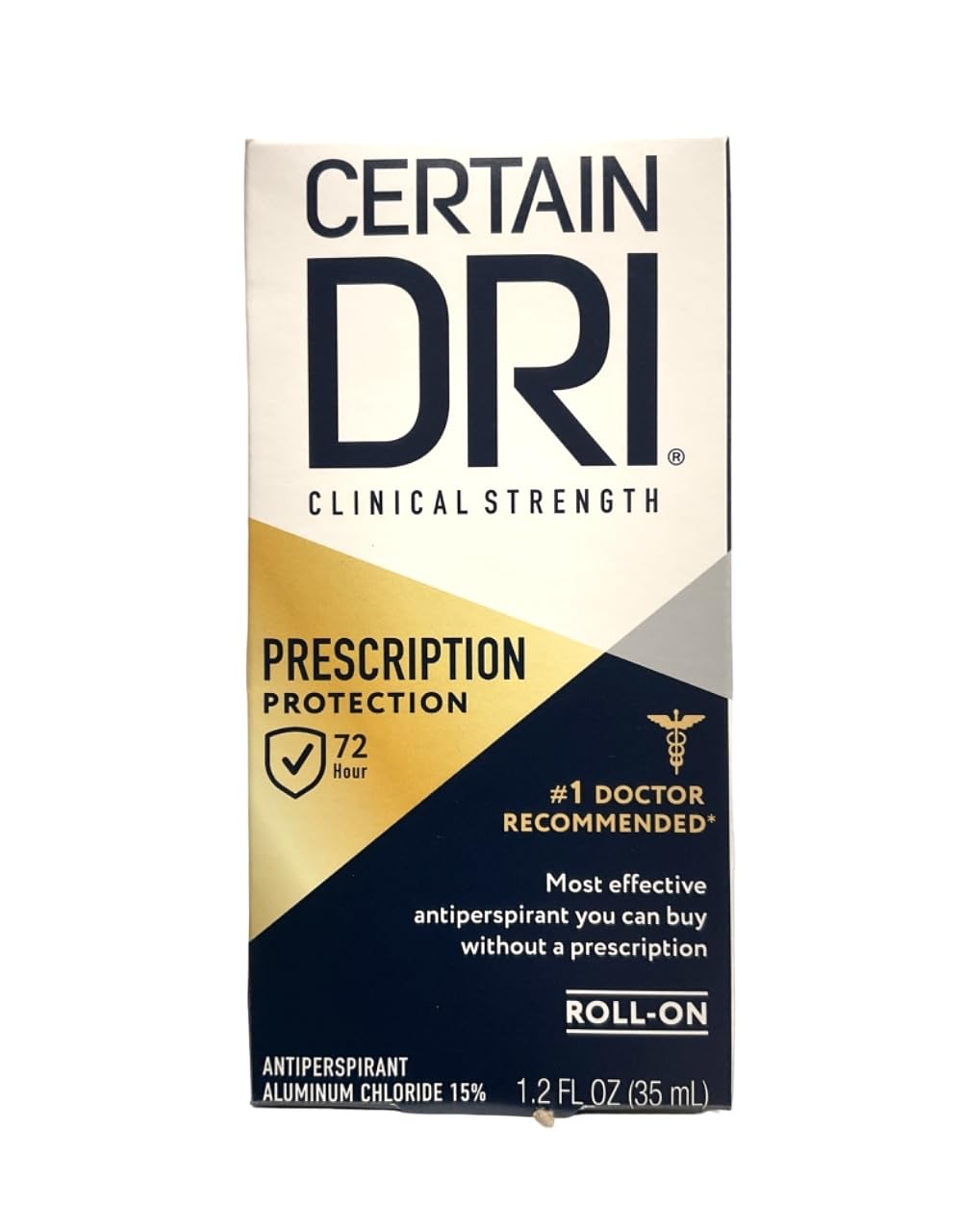 Certain Dri Anti-Perspirant, Roll-On, 1.2 Fl Oz, Pack of 3 Beauty and Personal Care Certain Dri