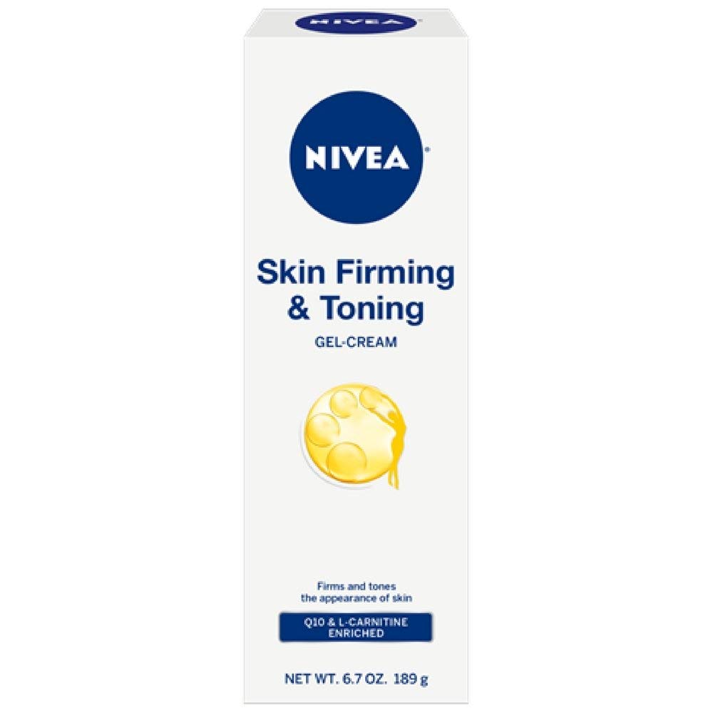 NIVEA Skin Firming & Toning Gel Cream, 6.7 Oz, Pack of 2