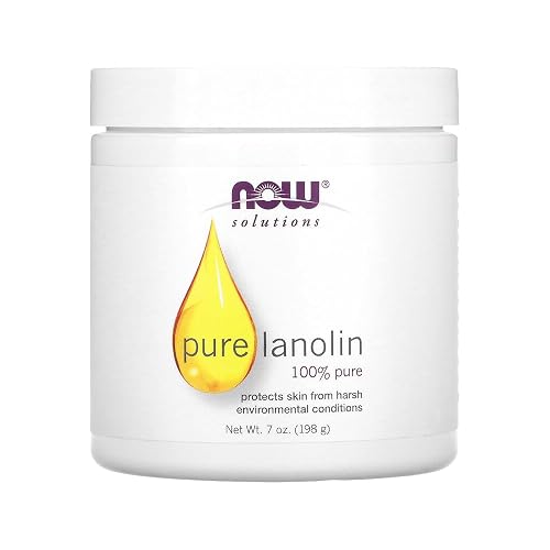 NOW Foods Solutions Lanolin Pure,7-Ounce