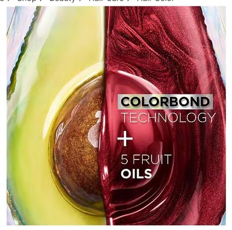 Garnier Nourishing Hair Color Creme, P1 Deepest Intense Purple, 2 Pack