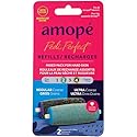 Amope Pedi Perfect Electric Callus Remover Foot File Roller Head Refills, with Diamond Crystals, Removes Hard & Dead Skin, Mixed Pack for Hard Skin, 1