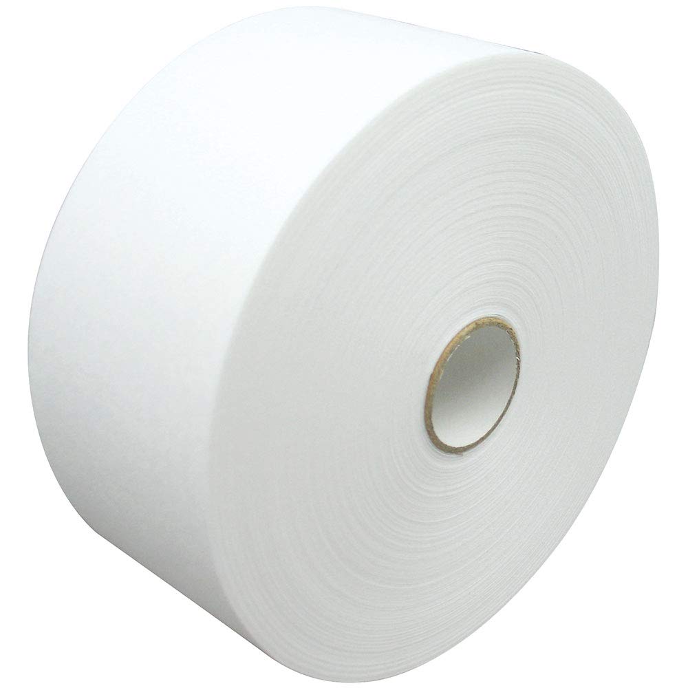 ForPro Non-Woven Epilating Roll for Body and Facial Hair Removal, Tear-Resistant, Lint-Free, 3” x 100 Yards, White
