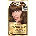 L'Oreal Paris Superior Preference Luminous Fade-Defying Permanent Hair Color, Hair Dye For Up to 9 Weeks of Radiance, Medium Chestnut Brown 5CB, 1 Beauty & Personal Care L'Oreal Paris