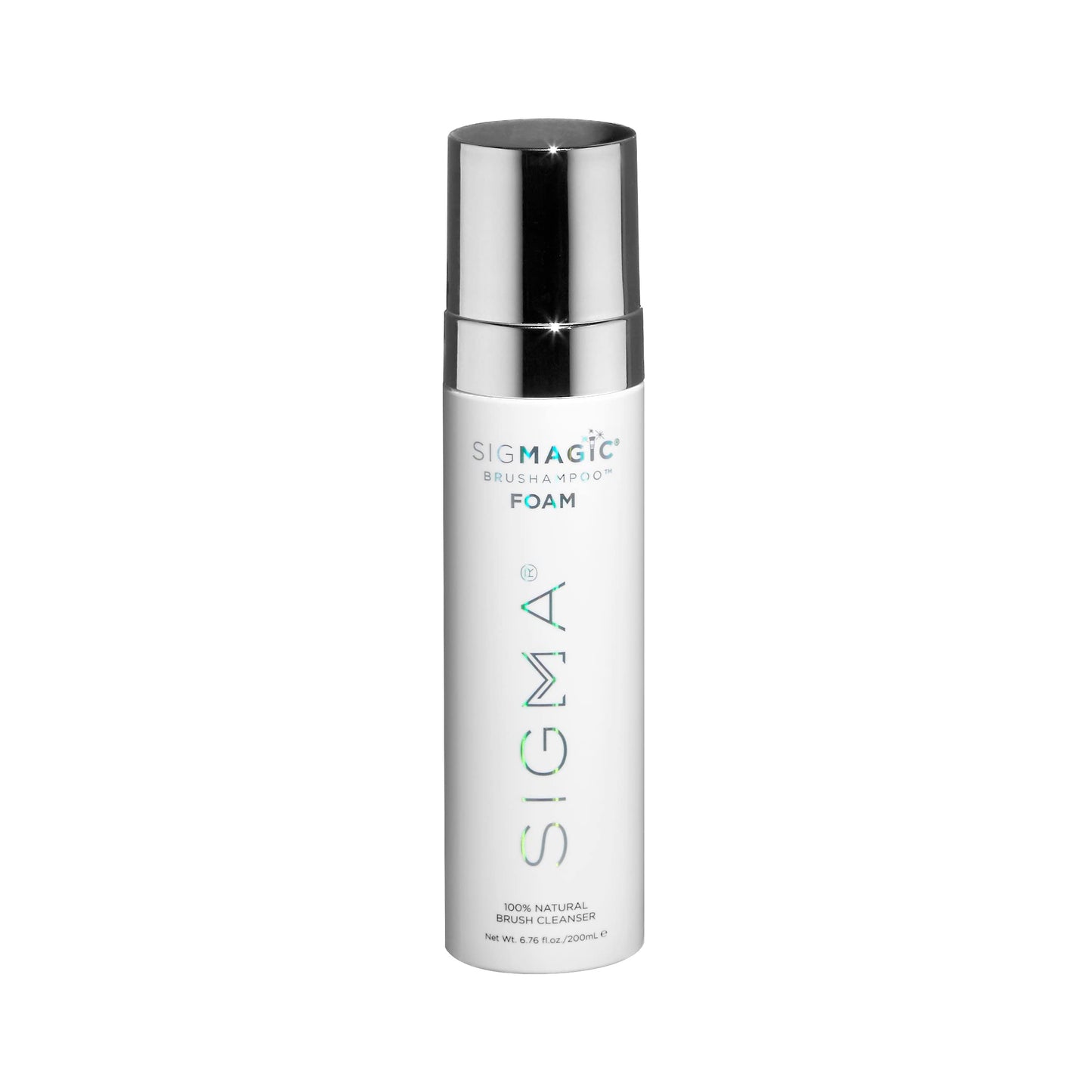 Sigma Beauty Sigmagic Foam Makeup Brush Shampoo - Makeup Brush Cleaner Solution with Professional Grade Formula to Remove Makeup Residue and Build Up