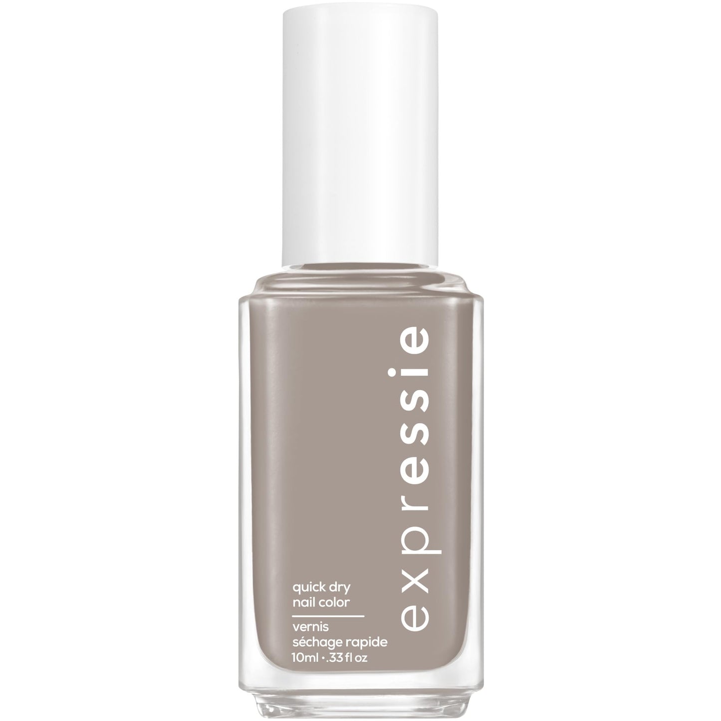 essie Expressie Nail Polish, Quick-Dry Soft Gray Nail Polish, Vegan, Binge-Worthy, 0.33 fl oz Beauty & Personal Care essie