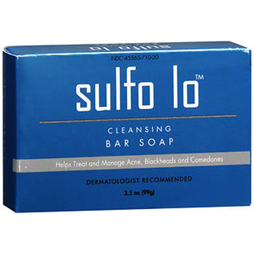 Sulfo-Lo Cleansing Bar Soap with Sulfur for Face and Body, 3.5 Ounce Beauty & Personal Care Sulfo-Lo