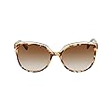 Anne Klein Women's Sunglasses AK7077 - Mocha Tortoise with Brown Gradient Lens