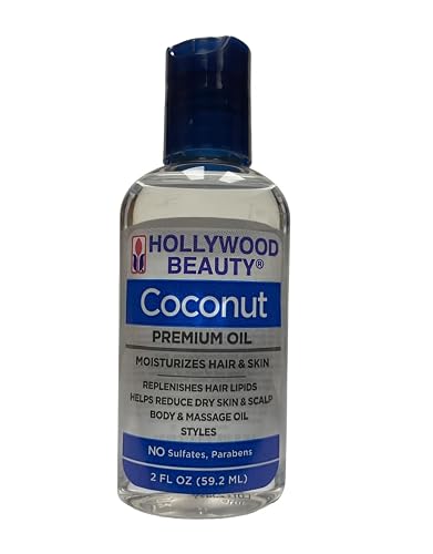 Hollywood Beauty Coconut Oil, 2 Ounce