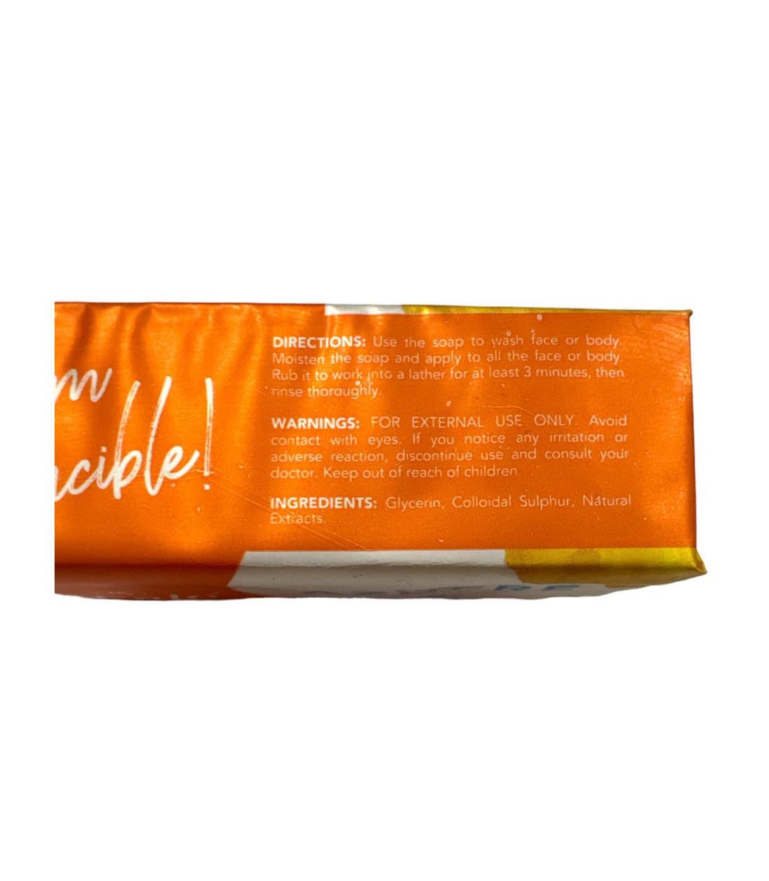 Sheló NABEL Facial Cleansing Washes Soap (Azufre)
