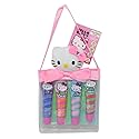 Hello Kitty Lip Gloss Set with Cute Carry Bag