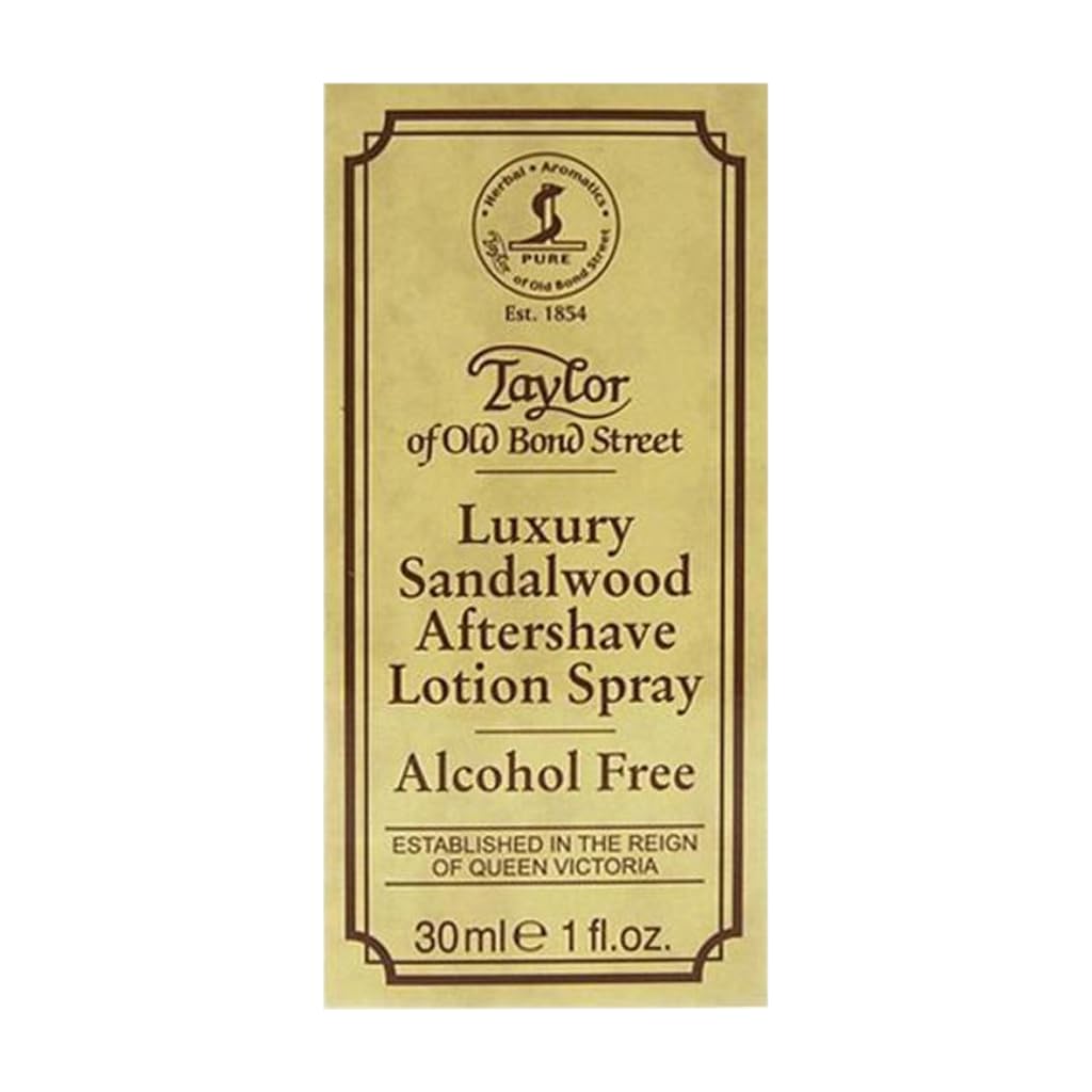 Taylor of Old Bond Street Luxury Aftershave Lotion, Sandalwood, 1.06-Ounce