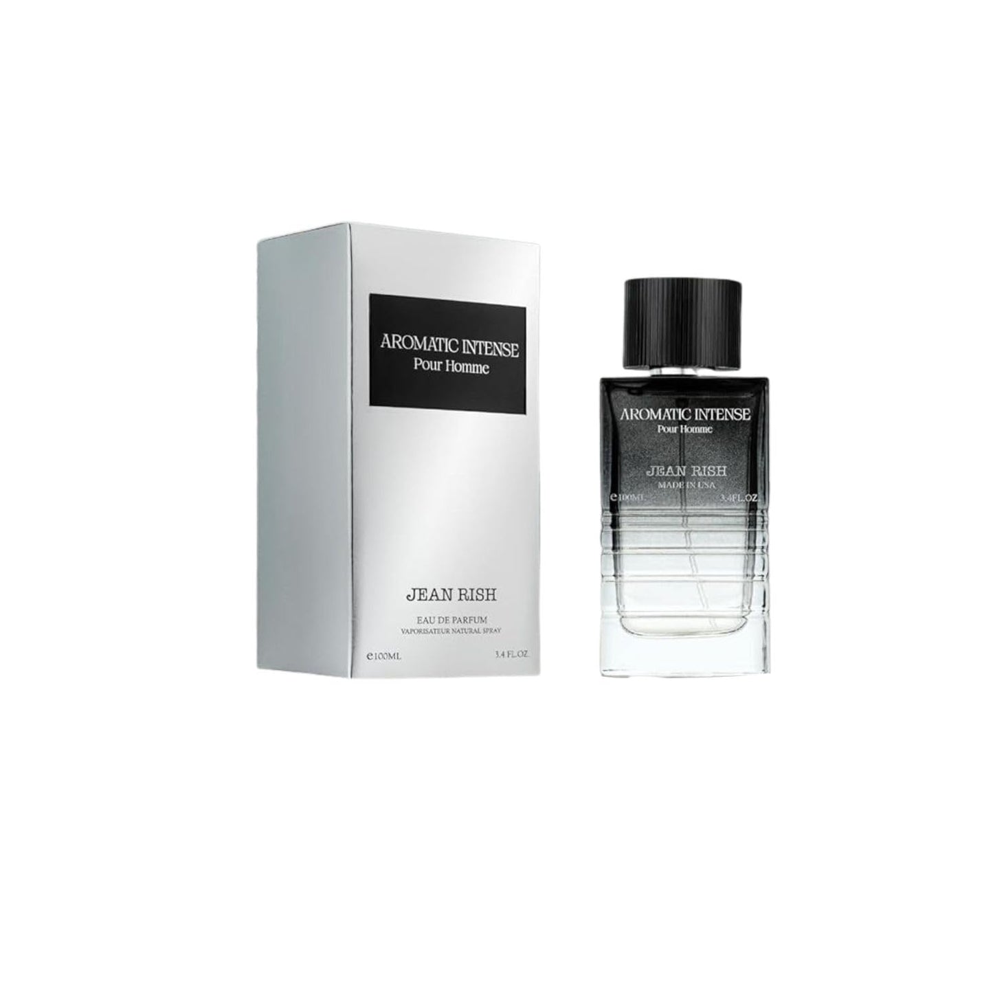 Jean Rish Aromatic Intense Perfume for Men Eau De Parfum, Long-Lasting Luxury Fragrance, Made In USA - Ginger, Bergamot, Lemon, Cedar Scent - 100ml Beauty & Personal Care Jean Rish