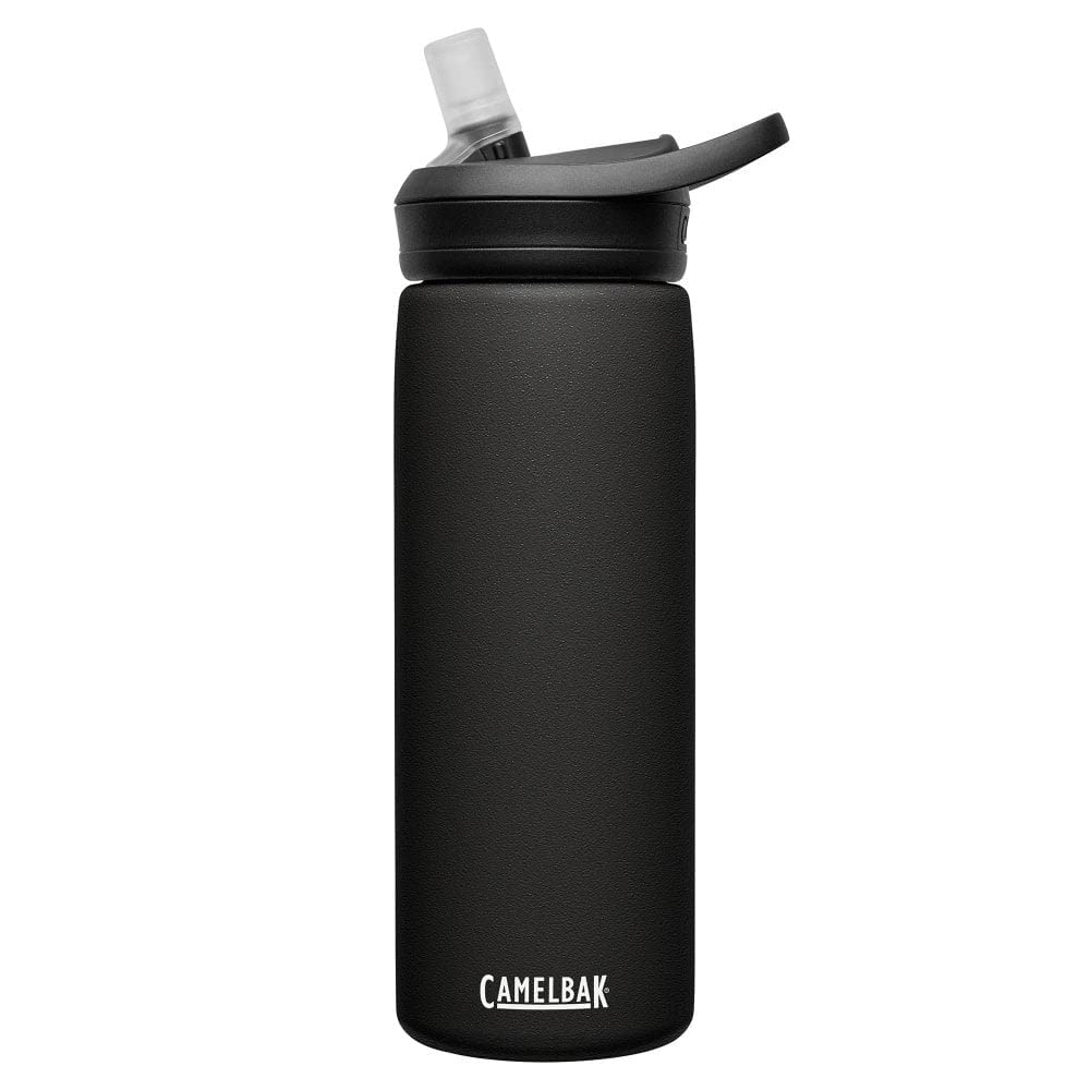CamelBak Eddy+ Insulated Stainless Steel Bite Valve Straw Water Bottle Black, 20oz