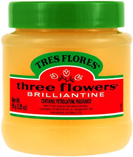 Three Flowers Brilliantine Solid, 3.25-Ounce (Pack of 3)