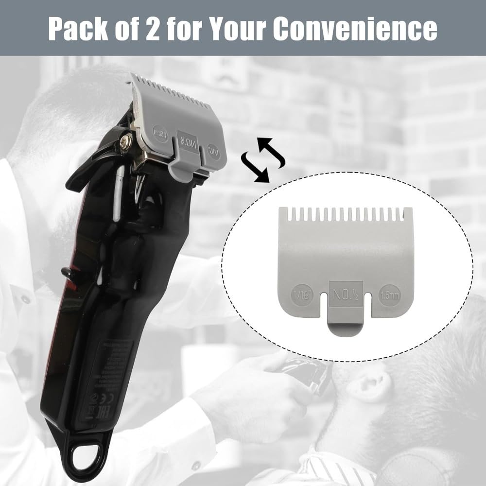 Replacement for Wahl Professional Color Coded Clipper Guide Comb Attachment #1/2, 1/16", 1.5mm(2 pack) Beauty and Personal Care Lgsixe