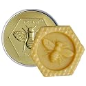 Vanilla Bee Bar Skin Care Moisturizing Solid Lotion Bar, Made in USA, .6 Oz