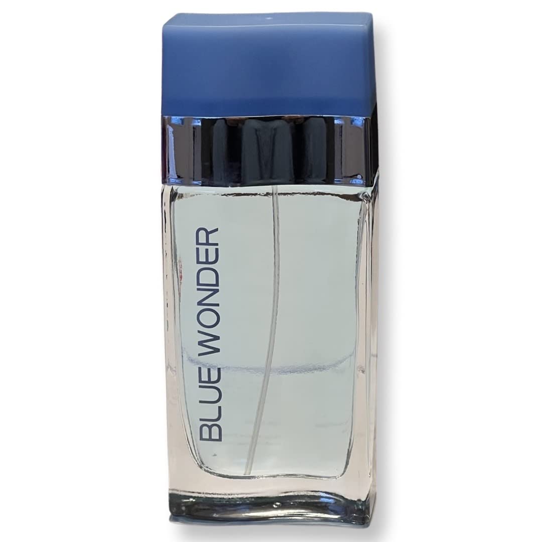 United Scents BLUE WONDER For Women Eau de Parfum - Top Notes of Sicilian Lemon, Cedar, and Bluebell - 3.4 Fl Oz