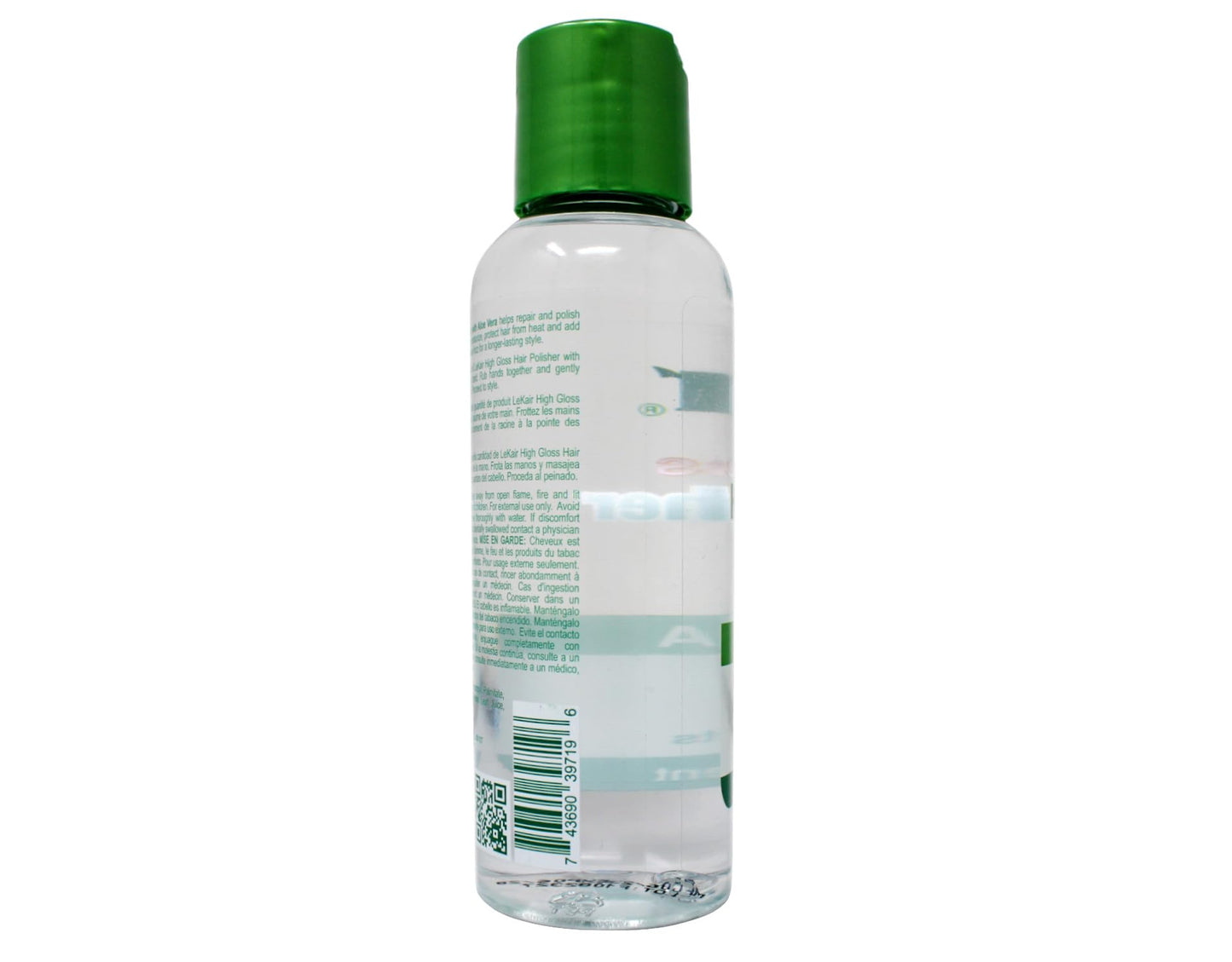 Le Kair High Gloss Hair Polisher with Aloe Vera, Anti Frizz, Anti Breakage, Heat Protectant, Smooths & Protects Daily Hair Treatment 4 fl. Oz - 2 Pack