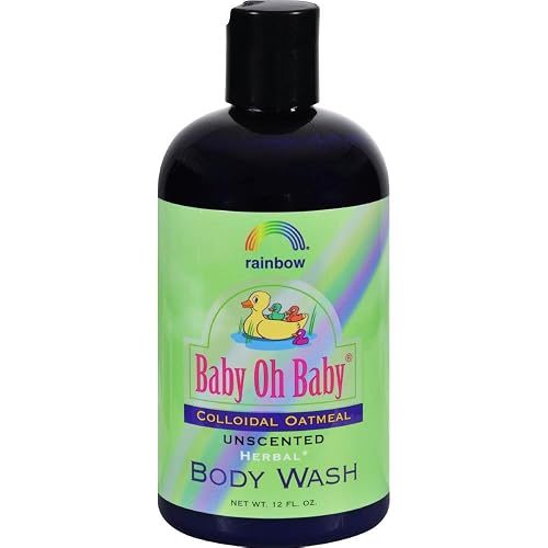 Rainbow Research Baby oh Colloidal Oatmeal Body Wash Unscented - 12 Oz, 2 pack