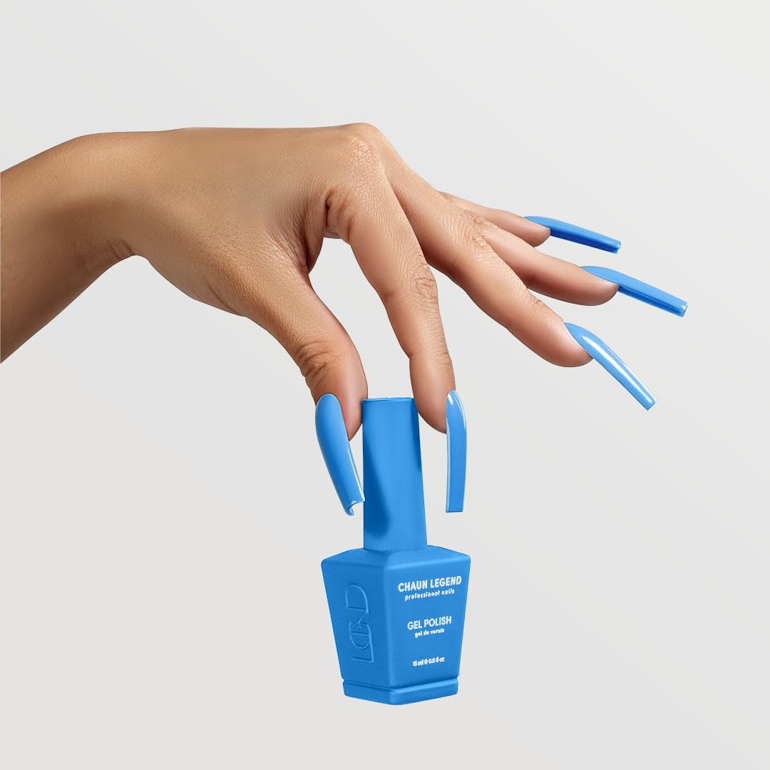 Chaun Legend UV Gel Nail Polish, 0.5 Ounce Long Lasting Salon Quality, Bubble Free Professional Manicures, Quick Dry, High Shine, Sea Breeze LG5059 Beauty & Personal Care Chaun Legend Professional Nails