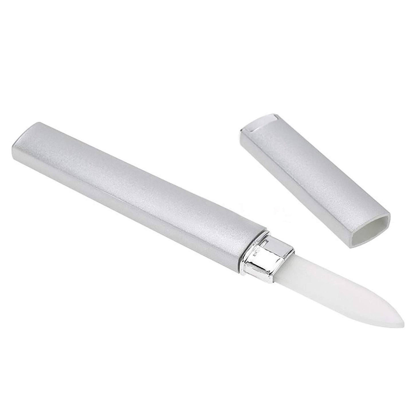 Beauty Glass Nail File 6 PCS Professional Double Sided Fingernail File with protective Case for a Smooth Finish, Manicure & Pedicure for Nature Nails